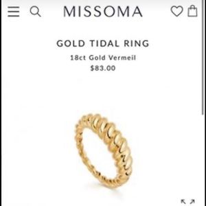 Missoma Gold Tidal Ring